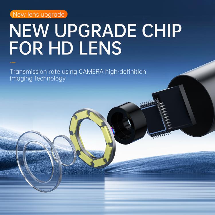 P380 8mm Lens Industrial Pipeline Endoscope with 4.3 inch HD Screen, 2m Tube, 5m Tube, 10m Tube