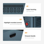 GXMO GN7 Windows 11 Mini PC, AMD Ryzen 5 3550H or 3500U CPU Random Delivery, 16GB+512GB