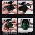 For DJI Air 3S BRDRC Camera Lens Filter, UV, CPL, ND8, ND16, ND32, ND64, NIGHT, 3 in 1 CPL UV ND16, 4 in 1 CPL ND16-64, 6 in 1 ND8-64 UV CPL