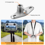 BRDRC Drone Remote Control Adapter Base Bicycle Holder, For DJI RC / RC 2