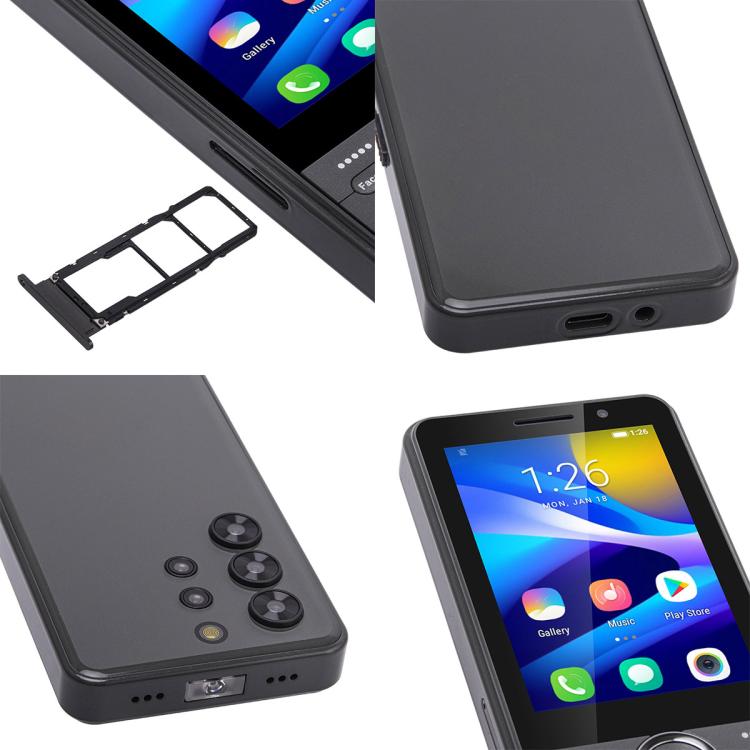 UNIWA XS24 Keypad Phone, 2GB+16GB, 3.5 inch Android 8.1 Mediatek MT6737M Quad Core, Flashlights, Network: 4G, Support Google Store, No Power Plug, US Plug, UK Plug, AU Plug