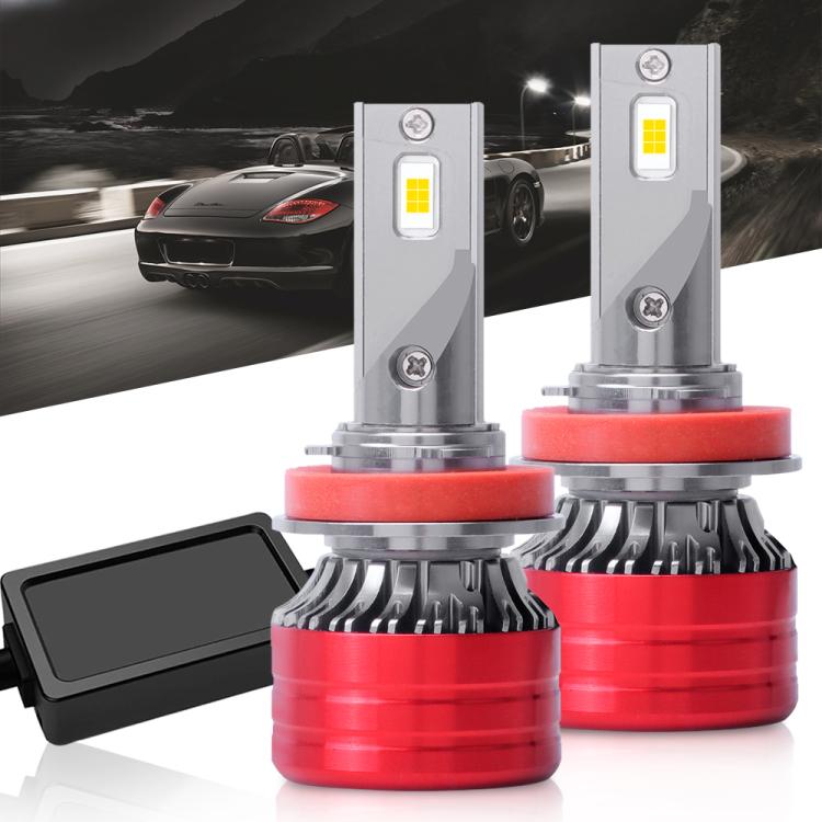 2pcs 25W 2500lm 6000K Car LED Headlight Bulb, 9004, 9005, 9006, 9007, H1, H4, H7, H11, H13