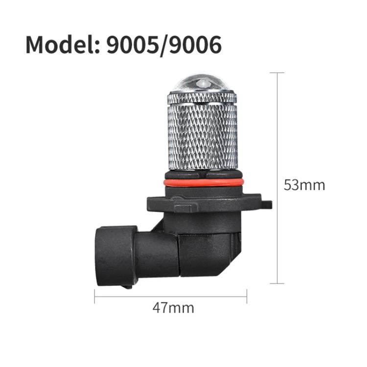 Pair 8.5W 12-60V Car Lens Fog Light Bulb, 9005, 9006, H7, H11