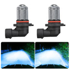 Pair 8.5W 12-60V Car Lens Fog Light Bulb, 9005, 9006, H7, H11