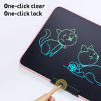 Rechargeable Children Graffiti LCD Drawing Board, 16 inch Pink / Color Writing, 16 inch Pink / Green Writing, 16 inch Black / Color Writing, 16 inch Black / Green Writing, 16 inch Yellow / Color Writing, 16 inch Yellow / Green Writing                  ...