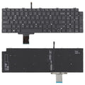 US Version Laptop Keyboard for Dell Precision 7550 7750 7560 7760, For Dell Precision 7550 7750 7560 7760