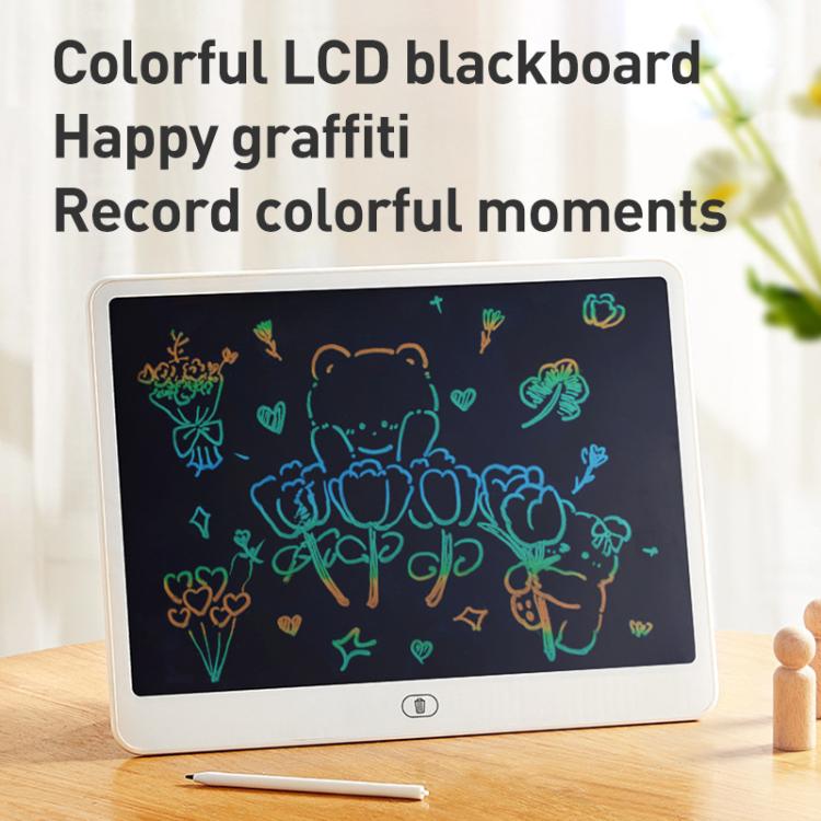 Children LCD Writing Tablet Color Screen Drawing Board, 13 inch Blue, 13 inch Pink, 13 inch Black, 16 inch White, 16 inch Pink, 16 inch Black, 16 inch Blue, 16 inch Vertical Pink, 16 inch Vertical Black, 16 inch Vertical Blue, 20 inch White