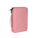 SM01 Multi-function Waterproof Double Layer Data Cable Earphone U Disk Digital Accessories Storage Bag, Size: S, Size: S(Pink), Size: S(Black)