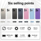 I16 Pro Max / VD1, 3GB+32GB, 6.8 inch Android 10 MTK6753 Octa Core, Network: 4G, Dual SIM, EU Plug, US Plug, UK Plug, AU Plug