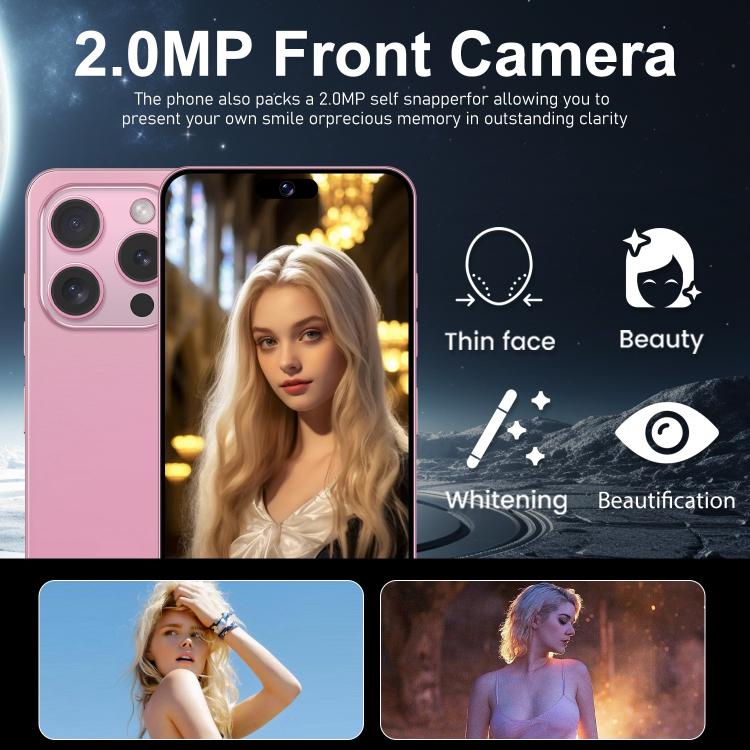 I16 Pro Max / VD1, 3GB+32GB, 6.8 inch Android 10 MTK6753 Octa Core, Network: 4G, Dual SIM, EU Plug, US Plug, UK Plug, AU Plug