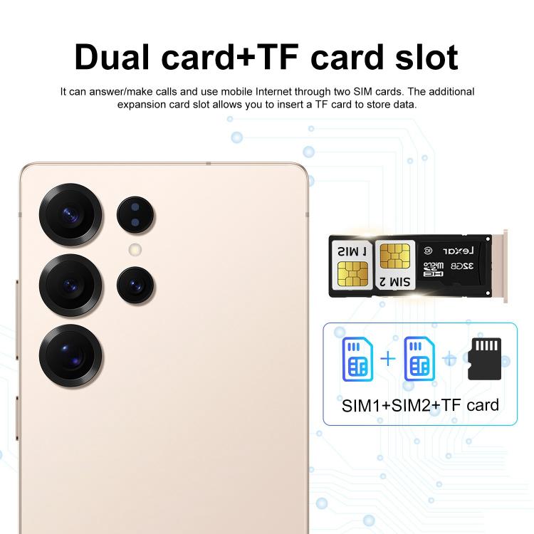 S25 Ultra / S11, 4GB+64GB, 6.75 inch Android 12 MTK6762 Octa Core, Network: 4G, Dual SIM, EU Plug, US Plug, UK Plug, AU Plug
