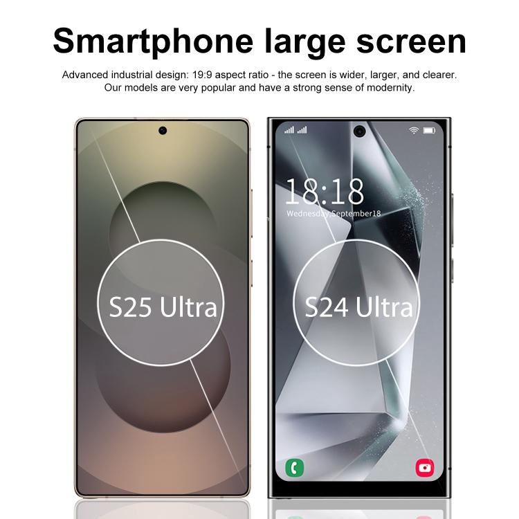 S25 Ultra / S11, 4GB+64GB, 6.75 inch Android 12 MTK6762 Octa Core, Network: 4G, Dual SIM, EU Plug, US Plug, UK Plug, AU Plug