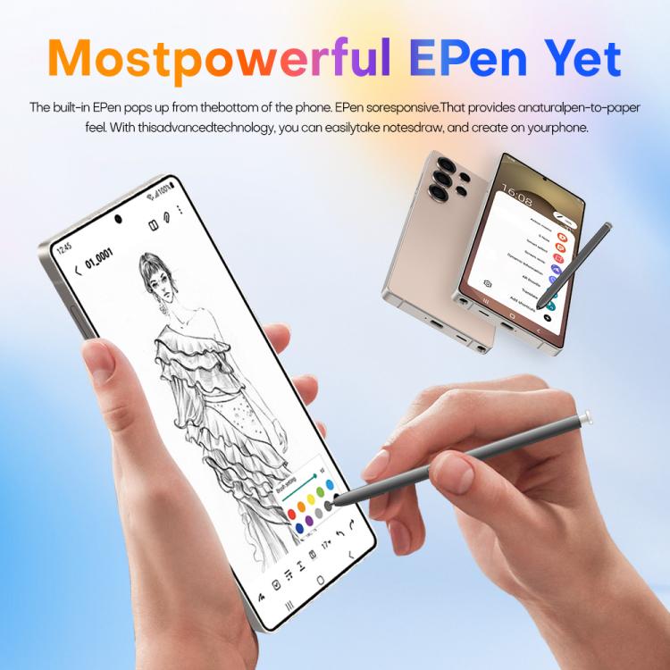 S25 Ultra / Q25, 4GB+64GB, 6.75 inch Android 12 MTK6762 Octa Core, Network: 4G, Dual SIM, with Stylus Pen, EU Plug, US Plug, UK Plug, AU Plug