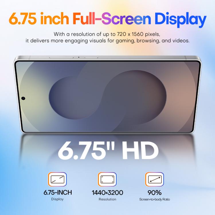 S25 Ultra / Q25, 4GB+64GB, 6.75 inch Android 12 MTK6762 Octa Core, Network: 4G, Dual SIM, with Stylus Pen, EU Plug, US Plug, UK Plug, AU Plug