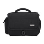 CADeN D27-1 Portable Digital Camera Bag with Strap, 31 x 21 x 17cm Black