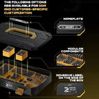 Jakemy JM-8199 257 in 1 Modular Manual Tool Box, Jakemy JM-8199