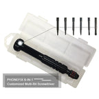 Aluminum Alloy Screwdriver Set, 6 in 1, 12 in 1