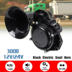 12/24V Car 300dB Electric Snail Air Horn For Scania / Volvo, TZ-332