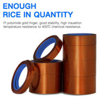 Mechanic 400 Degrees Celsius High-temperature Resistant PCB Battery Repair Tape, 5mm x 35m, 10mm x 35m, 15mm x 35m, 20mm x 35m, 30mm x 35m