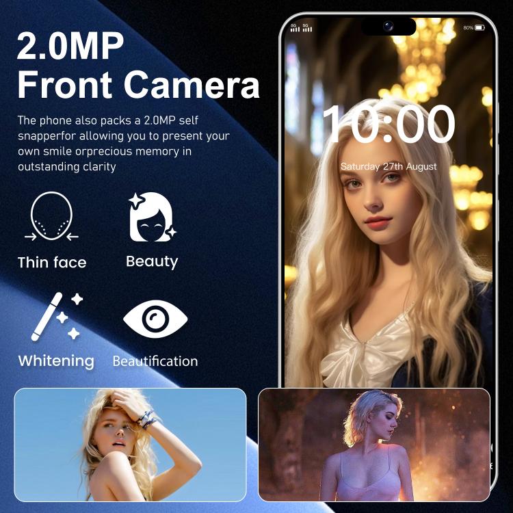 I16 Pro Max / ZPT93, 2GB+16GB, 6.26 inch Android 8.1 MTK6737 Quad Core, Network: 4G, Dual SIM, EU Plug, US Plug, UK Plug, AU Plug