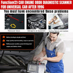 KONNWEI KW470 2.8 inch Color Screen Car OBD2 Fault Diagnostic Scan Tool for Ford, KW470