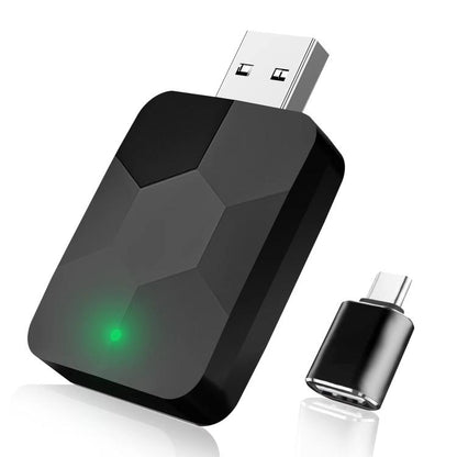 2 in 1 USB Wired to Wireless Car CarPlay / Android Auto Box Adapter
