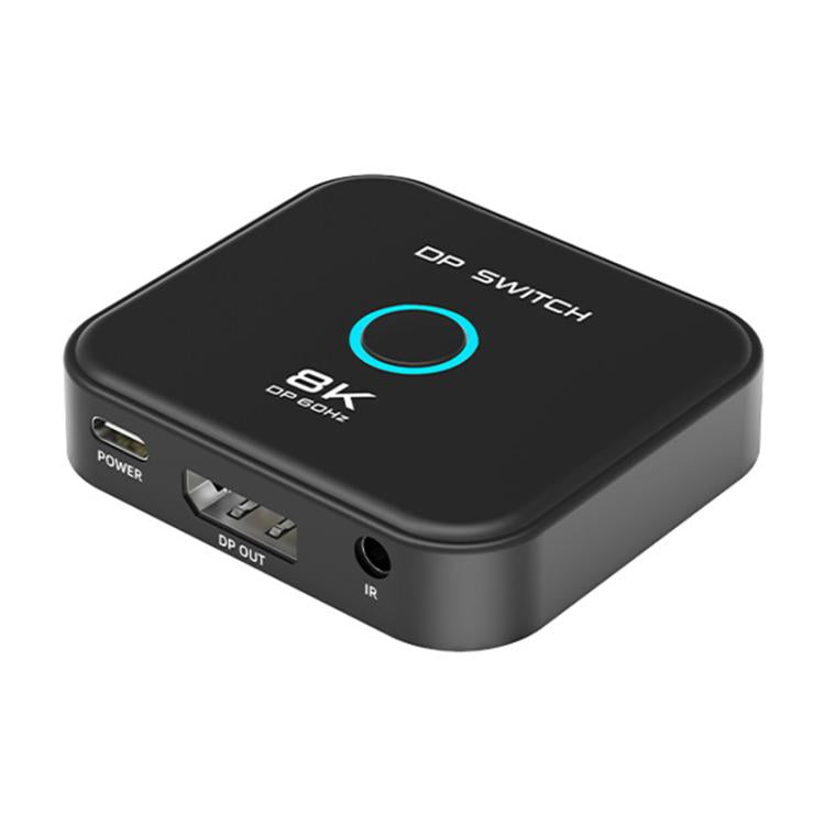 FJGEAR FJ-8K201DP 8K 60Hz DP One-way Switch, FJ-8K201DP, US Plug, FJ-8K201DP, EU Plug, FJ-8K201DP, UK Plug