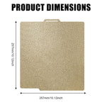 3D Printing Build Plate 257mm For Bambu Lab A1 Printer Platform, PEI Double-sided Coating, PEI Coating + PEY Film, PEI Coating + PET Film, PEI Coating + PEO Diamond Film, PEI Coating + PEO Chameleon, PEI Coating + PEI Film, PET Film + PEO Diamond Film ...