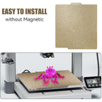 3D Printing Build Plate 257mm For Bambu Lab A1 Printer Platform, PEI Double-sided Coating, PEI Coating + PEY Film, PEI Coating + PET Film, PEI Coating + PEO Diamond Film, PEI Coating + PEO Chameleon, PEI Coating + PEI Film, PET Film + PEO Diamond Film ...