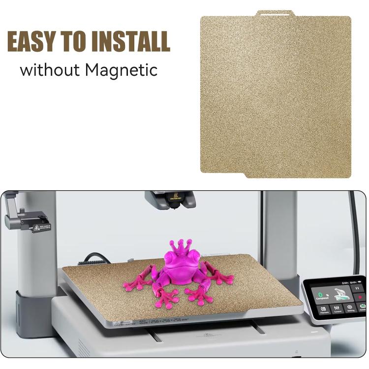 3D Printing Build Plate 257mm For Bambu Lab A1 Printer Platform, PEI Double-sided Coating, PEI Coating + PEY Film, PEI Coating + PET Film, PEI Coating + PEO Diamond Film, PEI Coating + PEO Chameleon, PEI Coating + PEI Film, PET Film + PEO Diamond Film ...