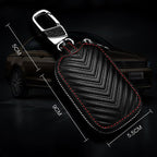 Litchi Grain PU Leather Universal Car Key Case