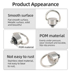 BEXIN LS020 Quick Release Plate Screws 1/4 inch C-Ring Adapter Mount Screws, LS020