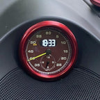 Car Compass Stopwatch Decorative Ring Cover, For Porsche Macan / Cayenne / Panamera 911 718
