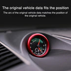 Car Compass Stopwatch Decorative Ring Cover, For Porsche Macan / Cayenne / Panamera 911 718