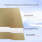 3D Printer Build Plate Spring Steel Sheet For ANYCUBIC 268x256mm, Gold / PEI Coating, Black / PEI Coating, PEI Coating + PET Carbon Fiber Film, PEI Coating + PEO Diamond Film, PEI Coating + PEY Starry Film, PEI Coating + PEI Film                       ...