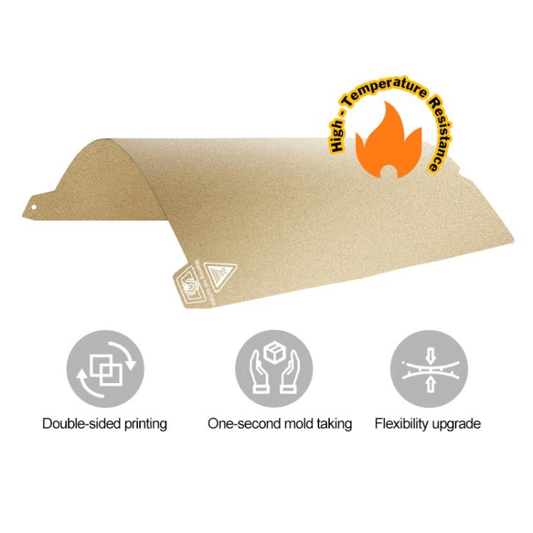 3D Printer Build Plate Spring Steel Sheet For Creality 235x235mm, PEI Double-sided Coating, PEI Coating + PEY Film, PEI Coating + PET Film, PEI Coating + PEO Film