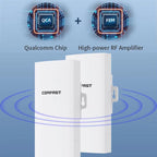 COMFAST CF-E112N V2 2.4GHz 300Mbps 9dBi Monitoring Bridge Set, AU Plug, EU Plug, US Plug, UK Plug