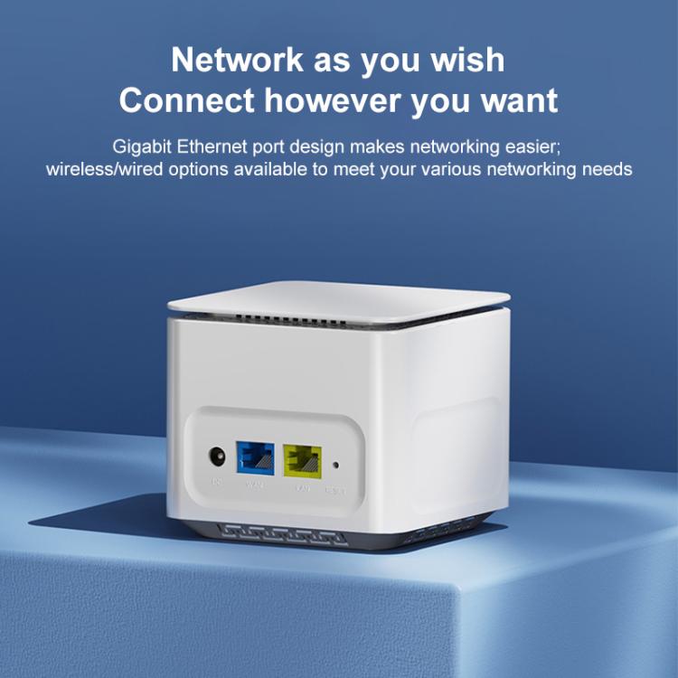 COMFAST CF-WR653AX 1500Mbps 2.4GHz / 5.8GHz Dual-Band Gigabit WiFi 6 Mesh Router, AU Plug, EU Plug, US Plug, UK Plug