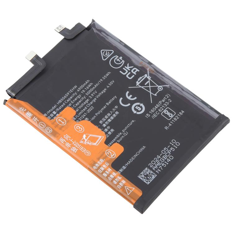 Battery Replacement, For Honor 90 GT MAG-AN00 HB506591EHW 5000mAh, For Honor 100 Pro MAA-AN10 HB506591EHW 5000mAh, For Honor 100 MAA-AN00 HB506591EHW 5000mAh, For Honor Magic5 PGT-AN00 HB496789EHW 5100mAh, For Honor Magic4 / 4 Pro HB586680EFW 4500mAh  ...