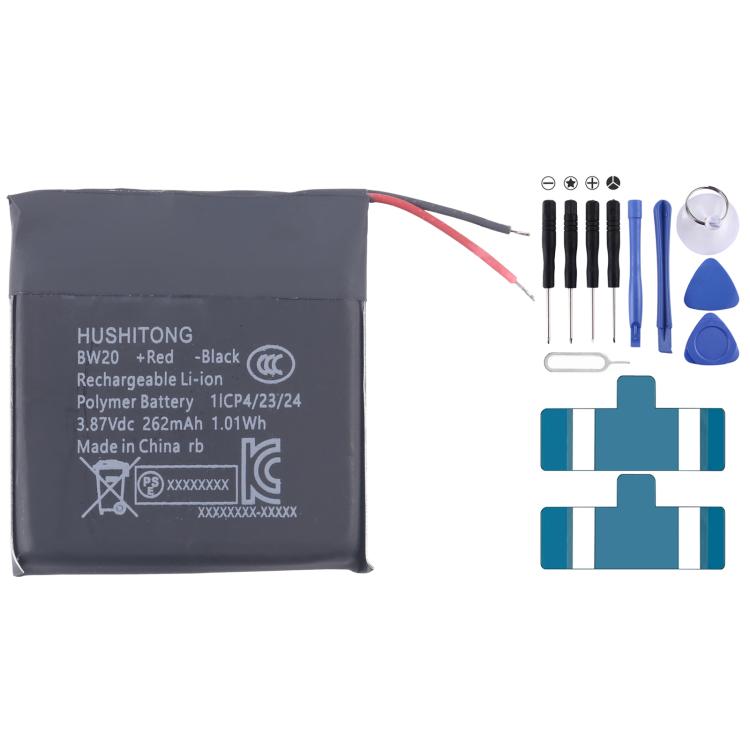 Battery Replacement, For Xiaomi S2 46mm M2207W1 BW54 486mAh, For Xiaomi Watch S1 Pro BW53 486mAh, For Xiaomi S1 / Color 2 BW40 470mAh, For Xiaomi Watch BW20 262mAh