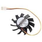 For SEEWO SC6010M12VSF DC12V 0.18A 3Pin Cooling Fan, 3Pin Fan blade diameter 55mm