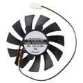 For SEEWO SC7010M12VSF DC12V 0.18A 3Pin Cooling Fan, 3Pin Fan blade diameter 65mm