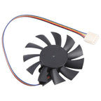 For SEEWO SC7010M12VSF DC12V 0.18A 4Pin Cooling Fan, 4Pin Fan blade diameter 65mm
