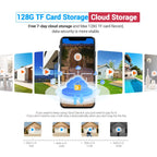 ESCAM C88 4.3 inch 1080P PIR Digital Door Viewer WiFi Video Doorbell Support Night Vision, Two-way Audio, C88