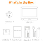 ESCAM C88 4.3 inch 1080P PIR Digital Door Viewer WiFi Video Doorbell Support Night Vision, Two-way Audio, C88