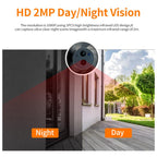 ESCAM C88 4.3 inch 1080P PIR Digital Door Viewer WiFi Video Doorbell Support Night Vision, Two-way Audio, C88