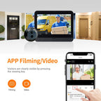 ESCAM C88 4.3 inch 1080P PIR Digital Door Viewer WiFi Video Doorbell Support Night Vision, Two-way Audio, C88