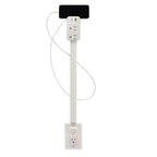 US Plug Power Outlet Extender Power Socket Extension Tool With USB / Type-C Fast Charging, 2 AC + USB, US Plug