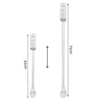 US Plug Power Outlet Extender Power Socket Extension Tool With USB / Type-C Fast Charging, 2 AC + USB, US Plug