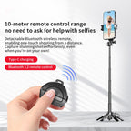 FUNSNAP P15 mini Portable Mini BT Handle Phone Selfie Stick Live Streaming Stand